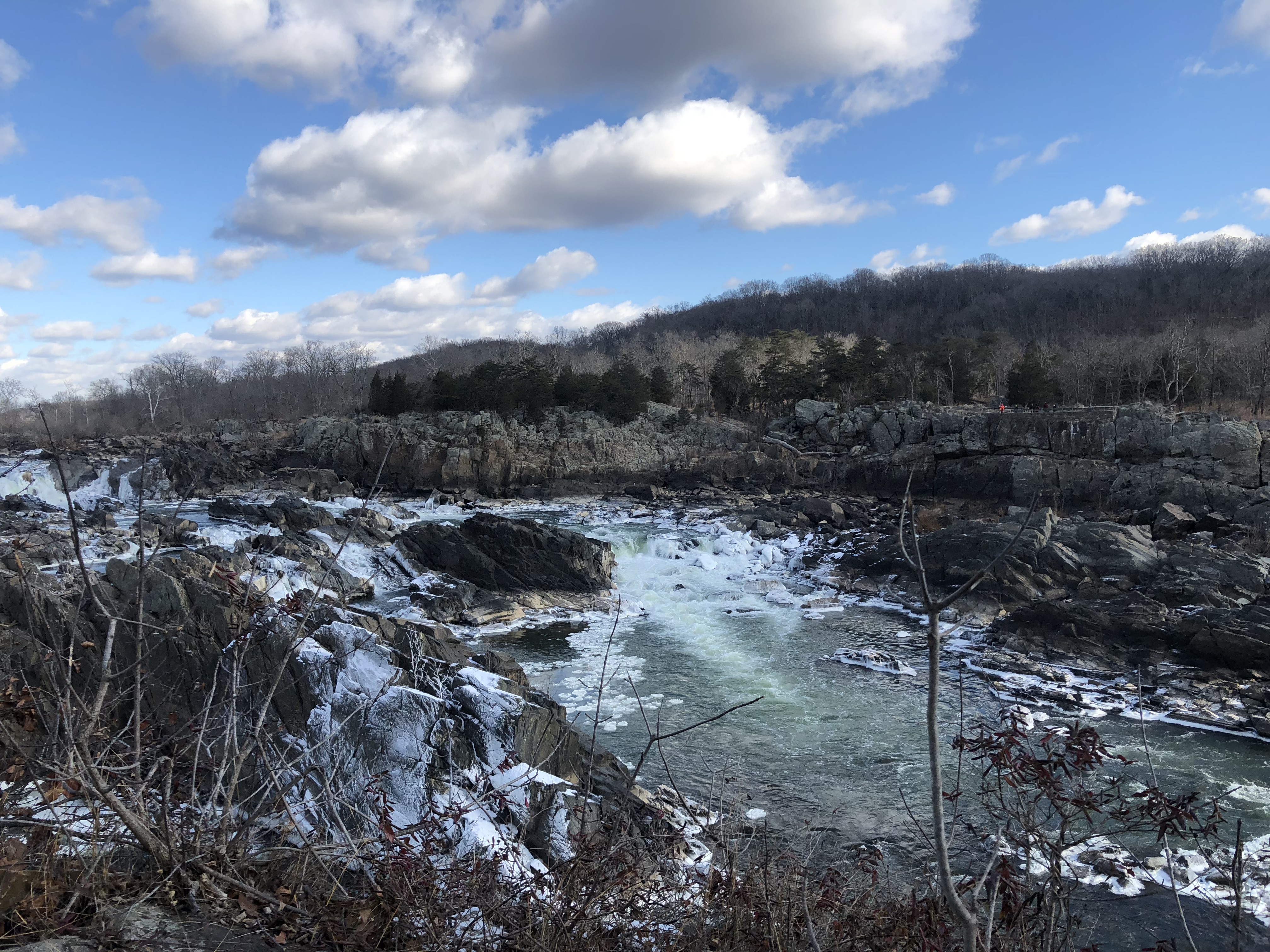 The falls at Great Falls Park, Great Falls, VA.