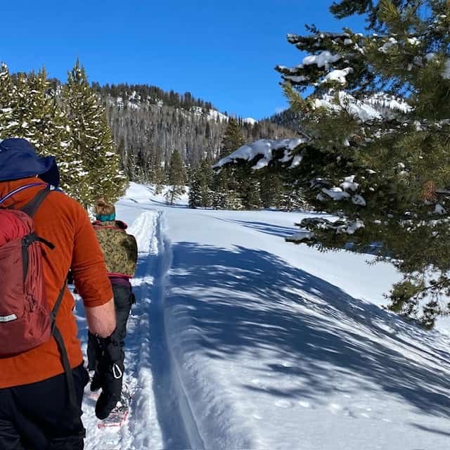 Snowshoeing in Steamboat Springs, CO